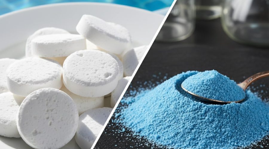 قرص کلر و سولفات مس